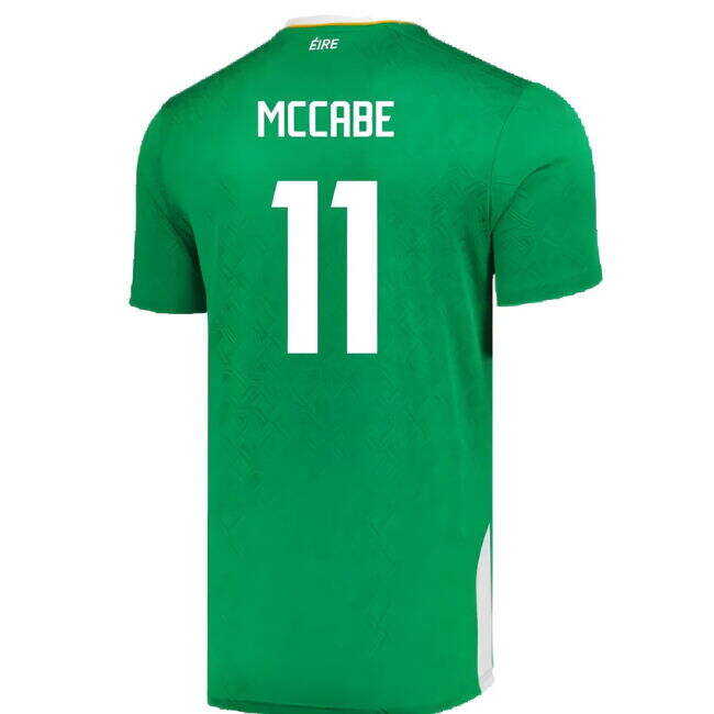 Light And Easy To Use 2024-2025 Republic of Ireland Pro Home Shirt (McCabe 11) Elegant