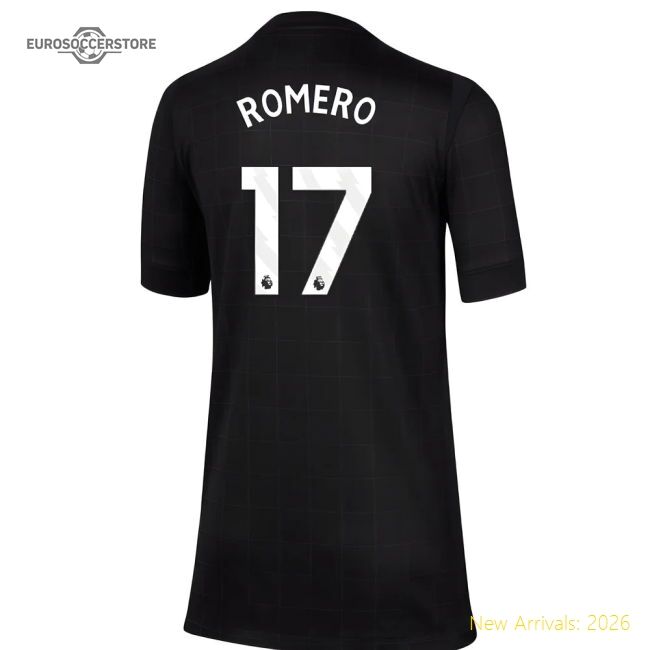 Luxury 2025-2026 Spurs Away Shirt (kids) (romero 17) - Great Value