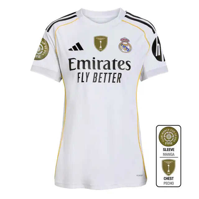 Women's Real Madrid Third Home Soccer Jersey 2025/26 Authentic Kit