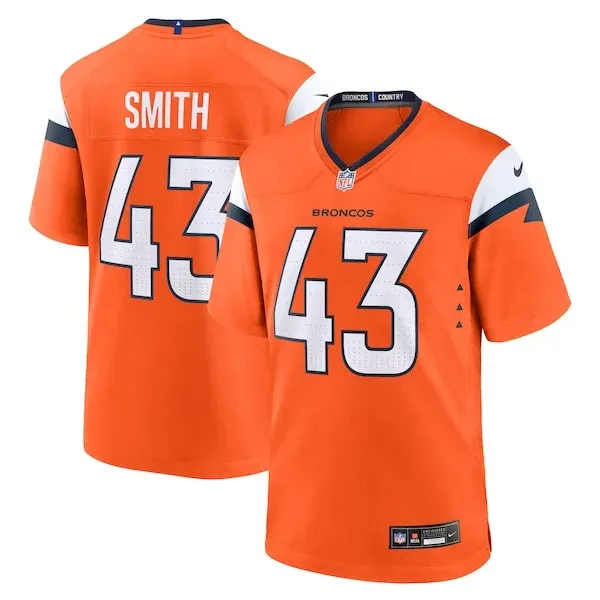 None Game NFL Jersey - Orange | Premium Football Apparel | NFL Footbal