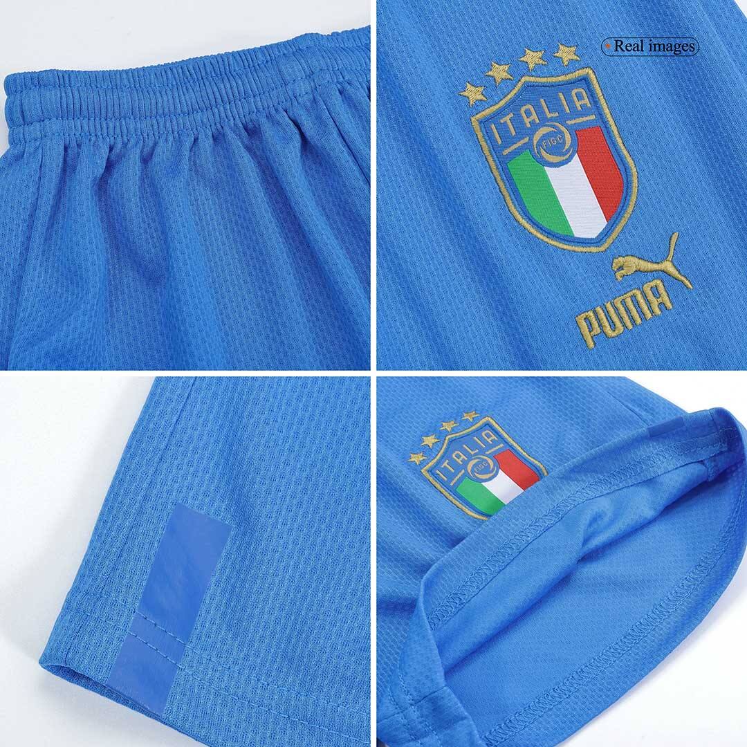 Kid's Italy Away  Soccer Jersey Kit(Jersey+Shorts) 2022 Authentic Kit