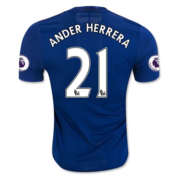 Manchester United Away 2016-17 ANDER HERRERA 21 Soccer Jersey Shirt -