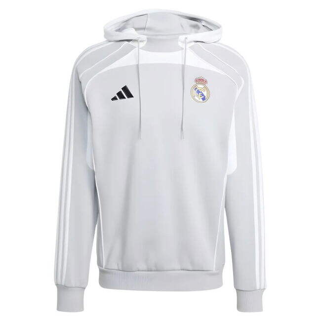2025-2026 Real Madrid UBP Doubleknit Hoody (White)