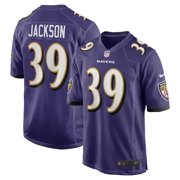 Baltimore Ravens Game NFL Jersey - Purple | Top-Grade Football Apparel