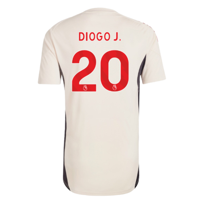 Authentic 2025-2026 Liverpool Training Jersey (white) (diogo J. 20)
