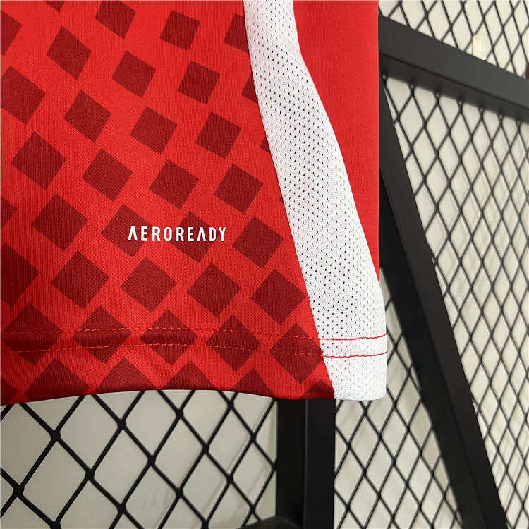 Elite Series 2024 Chile Home Red Soccer Jersey Football Shirt