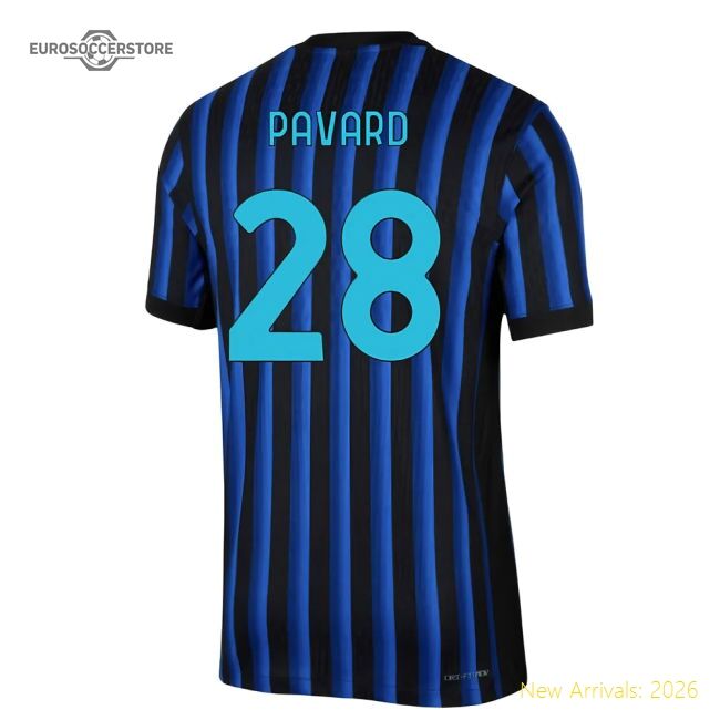 Premium Inter Milan Home Pavard Jersey 2025-2026 Quick-dry
