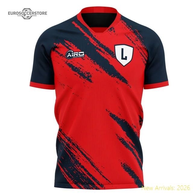 Fan-Favorite 2025-2026 Lille Home Concept Football Shirt (Fonte 6)