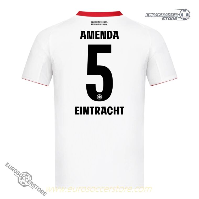 Eintracht Frankfurt 25-26 Season Away AMENDA 5 Football Jersey