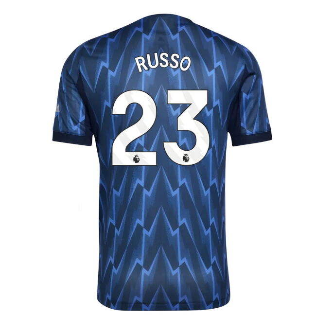 2025-20 Arsenal Away Football Jersey Russo Printing L S