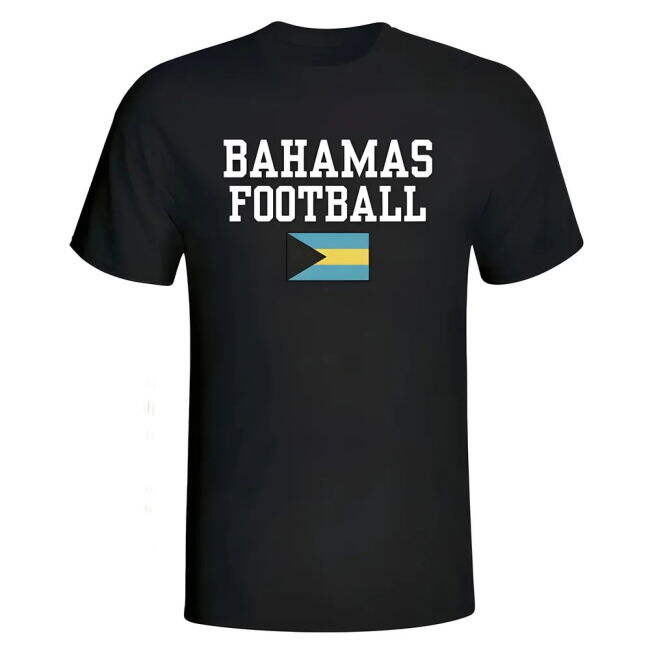 Bahamas Football T-Shirt - Black