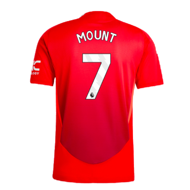 2024-20 Man Utd Home Shirt Mount #7 M S