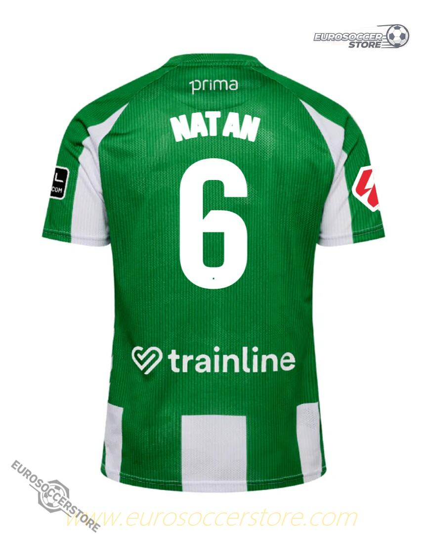 Real Betis 25-26 Season Home NATAN 6 Football Jersey
