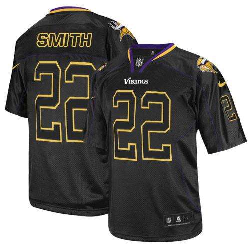 Authentic None #None Black Lights Out Elite NFL Jersey replica