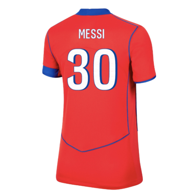 2025-2026 PSG Third Shirt (Womens) (Messi 30)