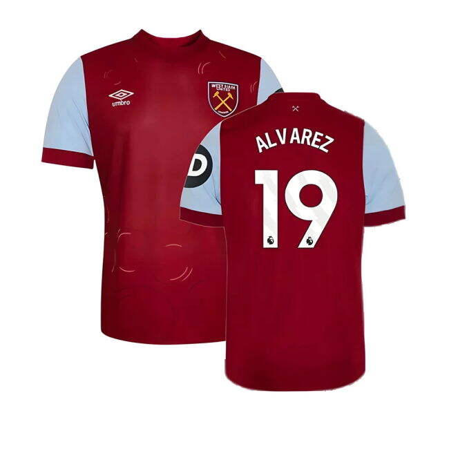Competitive Price 2023-2024 WHU Home Match Jersey Kids Kids Quick#714