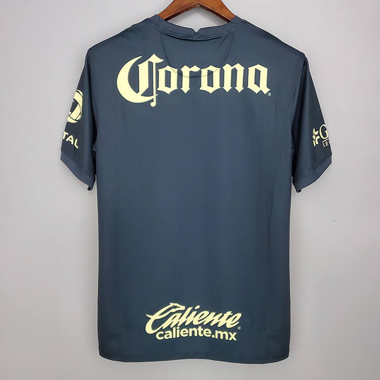 Club America 21-22 Away Navy Soccer Jersey Football Shirt - Official