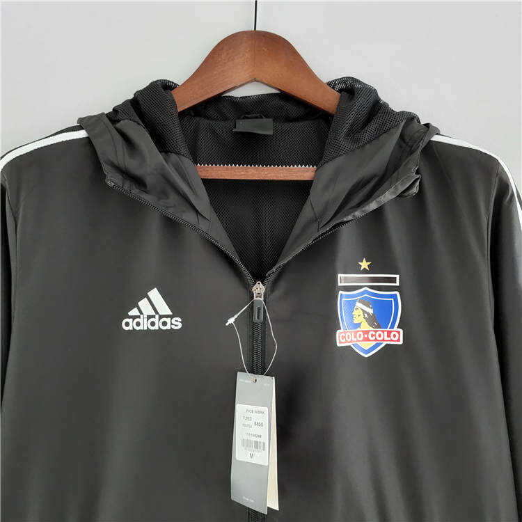 2023 Colo-Colo Black Windbreaker - Official Replica 6208