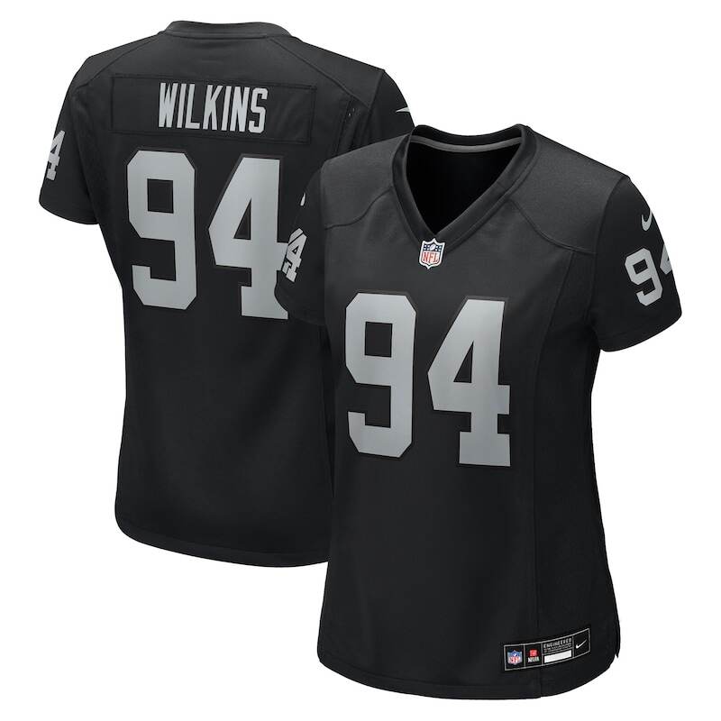 None Christian Wilkins Las Vegas Raiders Great Value Authentic Jersey