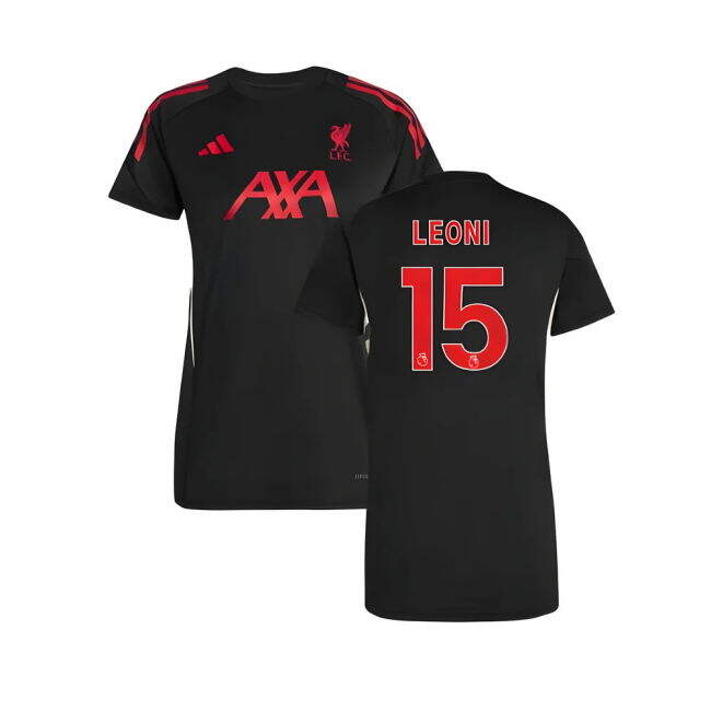 Womens New Liverpool Training Match Shirt 2025-2026 (Leoni 15) (1)