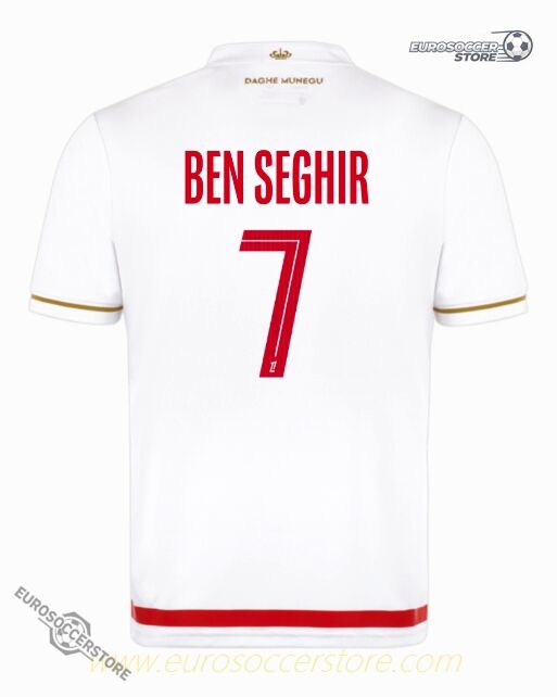 AS Monaco 25-26 Season Home Jersey BEN SEGHIR #7