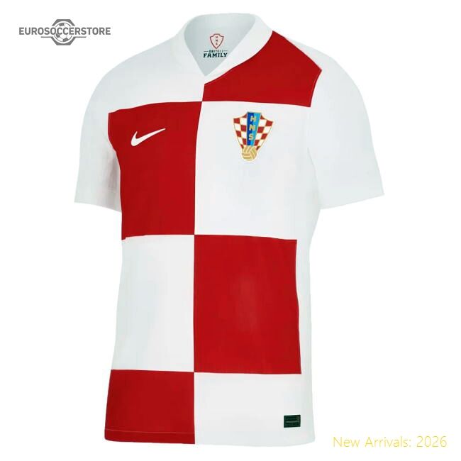 Professional Croatia 2024-2025 Home Shirt (cro) Moisture-management