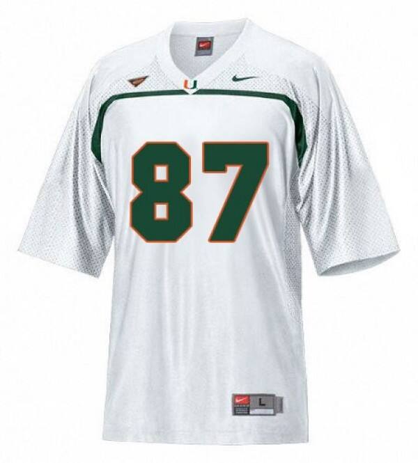 Youth Top Program #87 Reggie Wayne White Durable Jersey