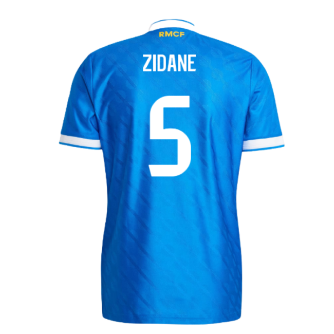 Licensed 2025-2026 Real Madrid Spanish League Third Jersey (Zidane 5)