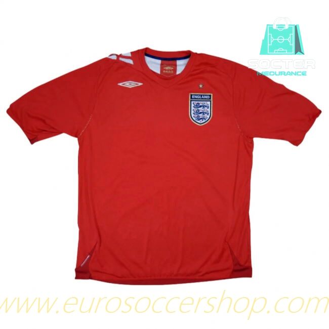 2006-2007 Three Lions Away Jersey Junior