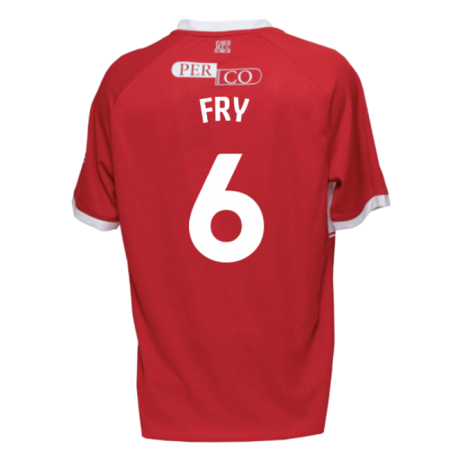 2025-2026 Middlesbrough Home Shirt (Fry 6)
