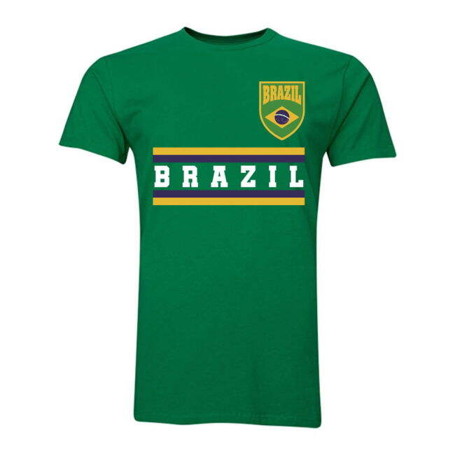 Championship Brazil Core Football Country T-Shirt (Green)