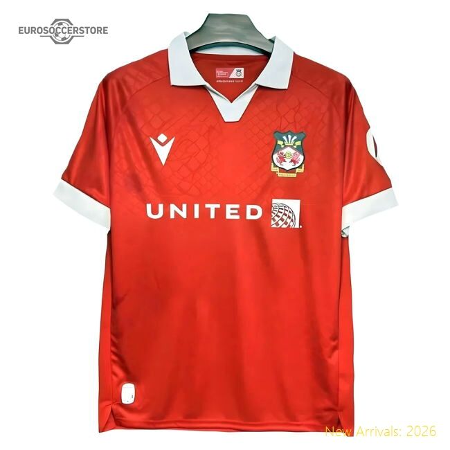 Authentic 2024-2025 Wrexham Home Shirt - Premium Quality Baby