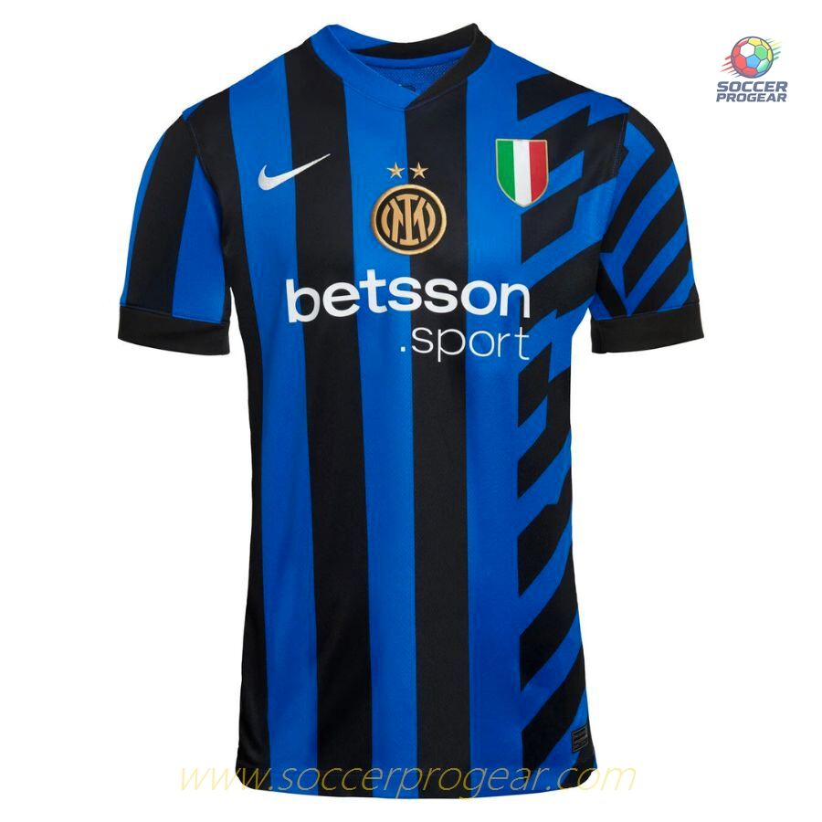 Inter Milan Youthren's Home Soccer Football Shirt Soccer Football Shirt 2024-25 Edition