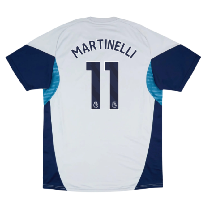Faithful Arsenal Arsenal Training Shirt Grey Two Martinelli #11 Ul...