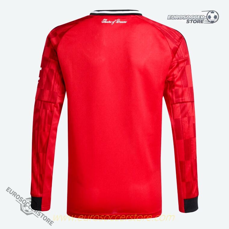 25-26 Season Manchester United Long-Sleeve Home Football Jersey