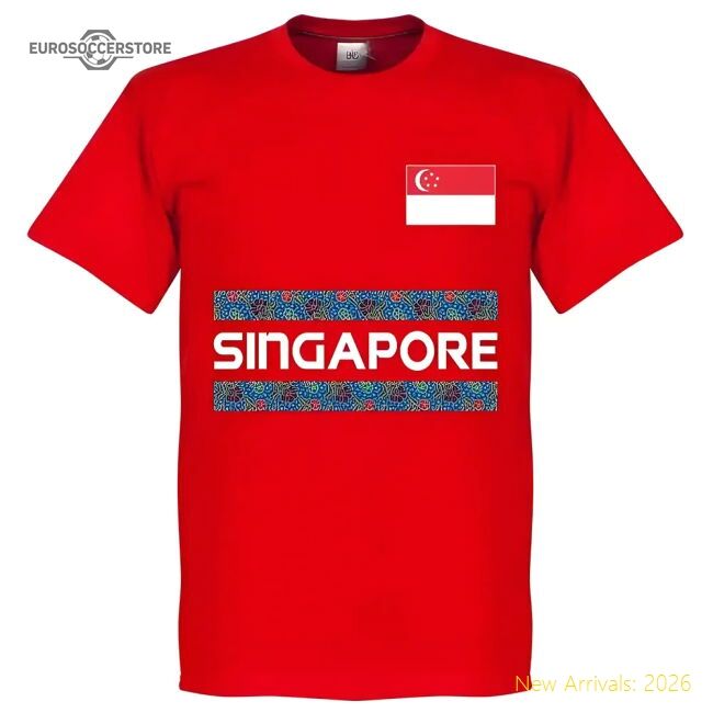 Official Singapore Team 20242025 Regular Jersey Aeroready