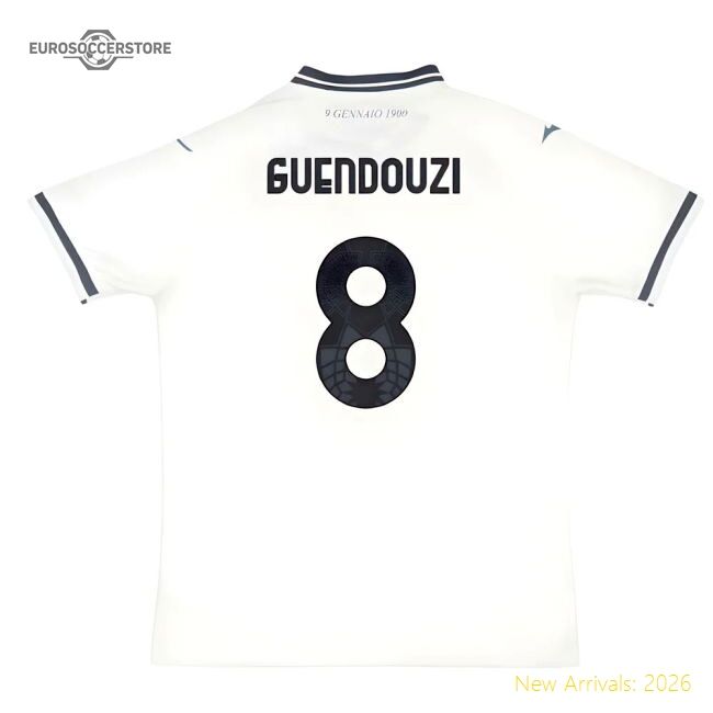 Premium 2025-2026 Eagles Away Shirt (guendouzi 8) - Fan Collection