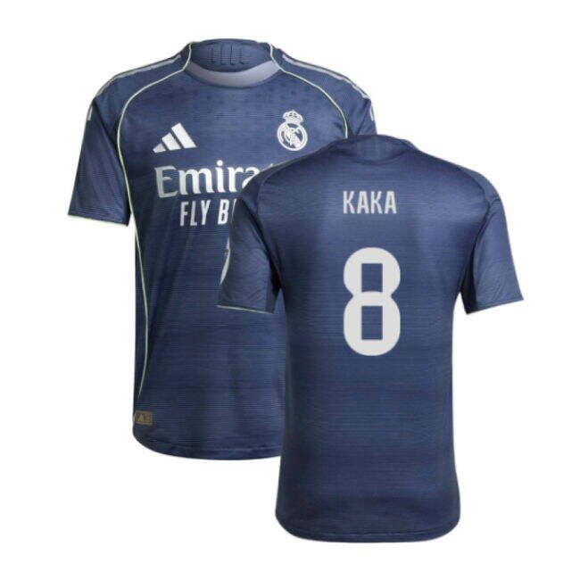 2025-2026 Real Madrid Authentic Away Shirt (Kaka 8)