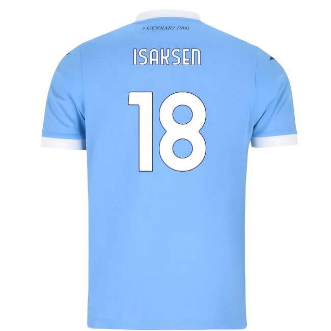 2025-2026 Lazio Home Shirt (Isaksen 18)