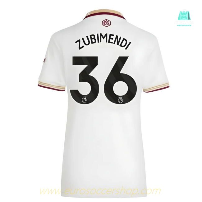 2025-2026 Arsenal Third Shirt (Womens) (Zubimendi 36)
