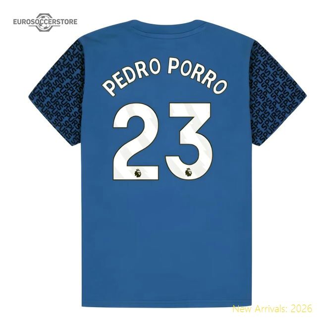 Elite Thfc Hotspur Graphic T-shirt (blue) - Kids (pedro Porro 23)