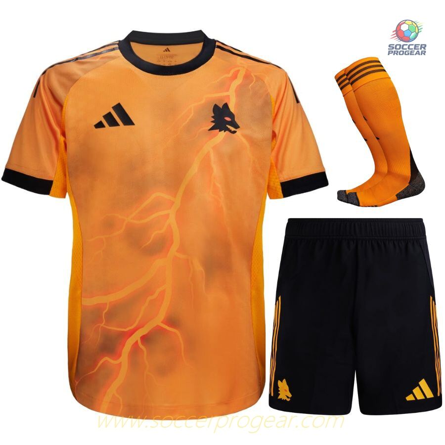 AS Roma Away Youth Jersey Set Football Jersey 2025/26 Collection
