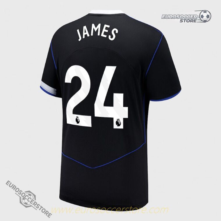 Chelsea 25-26 Third Version JAMES 24 Football Jersey