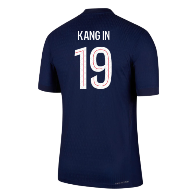 Supporter 2025-2026 Psg Home Dri-Fit Adv Authentic Shirt (Kang In 19)