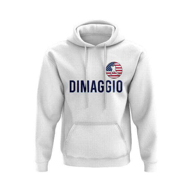 Joe DiMaggio USA Name Hoody (White)
