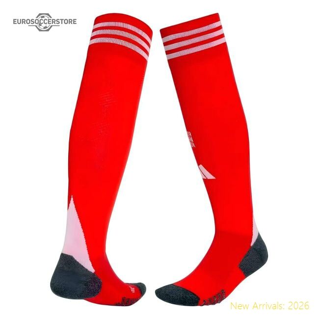 2025-2026 Bayern Munich Home Socks (red) - Unique Style