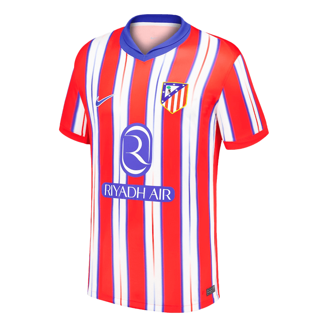 Atletico Madrid 2425 Home Football Shirt 7 Griezmann - Official
