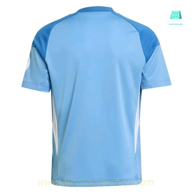 2025-2026 Real Madrid Home Goalkeeper Shirt (Blue) - Kids