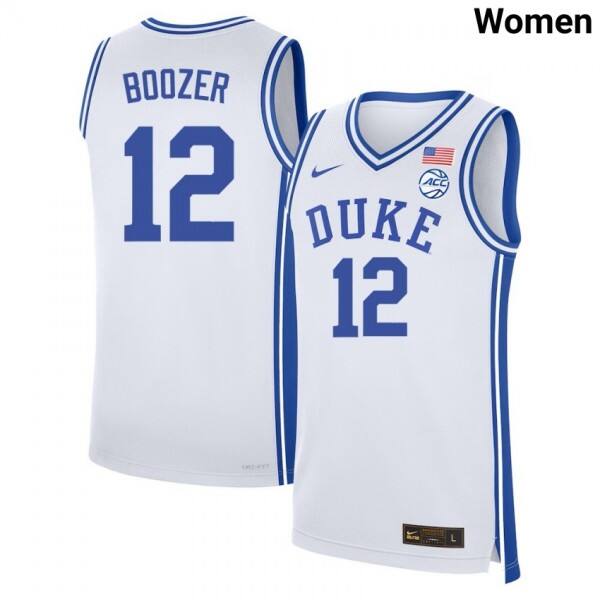 Women Ncaa Team Cameron Boozer #12 Elite Replica - Affordable