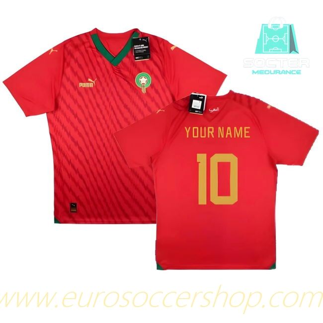 2023-2024 Morocco Home Kit (Your Name)